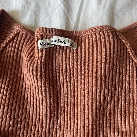 Abercrombie & Fitch Ribbed Bodysuit NWOT - Picture 3 of 4